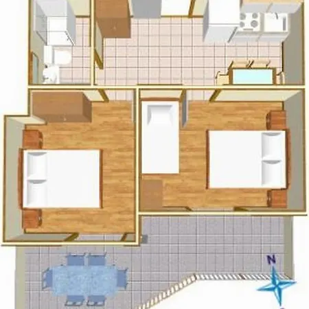 Apartments Toni Two Igrane Exterior photo